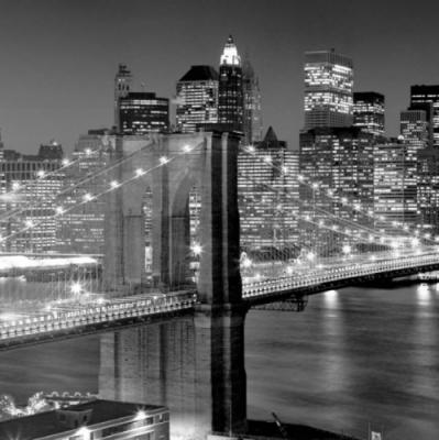 Brooklyn Bridge art print by Henri Silberman