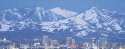 Salt Lake City, Utah art print by Jerry Driendl