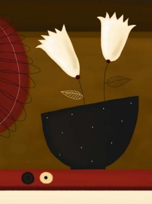 Hairbells art print by Jo Parry