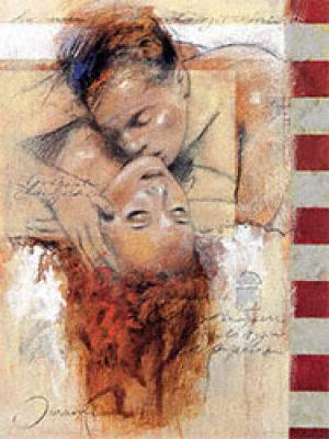 So Gentle! art print by Joani