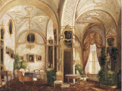 Prince Andry's Drawing Room art print by Joseph Fabrikant