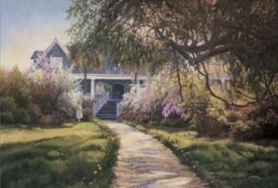 Grandmother art print by June Dudley