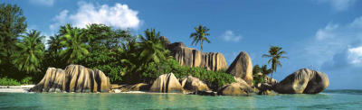 La Dique Island, Seychelles, Indian Ocean