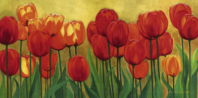 Fr�hlingsgarten art print by Marianne Bernhardt