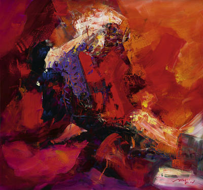 Coloring IV art print by Rhanavardkar Madjid