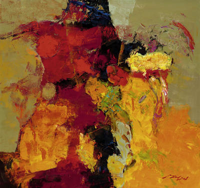 Coloring V art print by Rhanavardkar Madjid