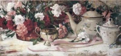 Tea Party art print by Richard W. Boyer