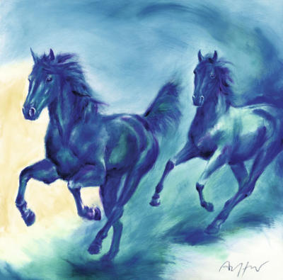 Magic Horses art print by Thomas Aeffner