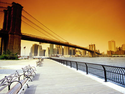 Manhattan's Exit art print by Thomas Reis