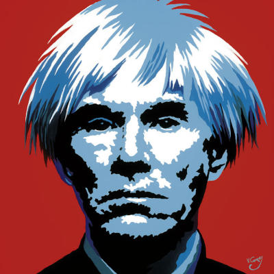  Gallery on Andy Warhol By Vladimir Gorsky Art Print   Worldgallery Co Uk