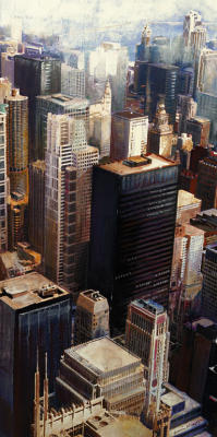 Chicago II art print by Wulf Reinshagen