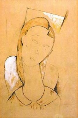Casiatide art print by Amedeo Modigliani