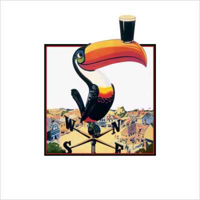 Guinness (Toucan) art print by Anonymous