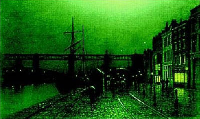 The Quayside art print by Arthur Grimshaw