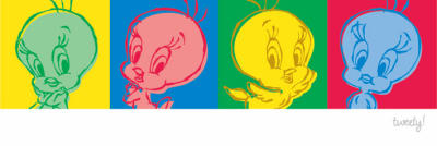 Tweety (Pop Art) art print by Celebrity Image