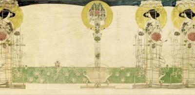 Mural Decoration art print by Charles Rennie Mackintosh