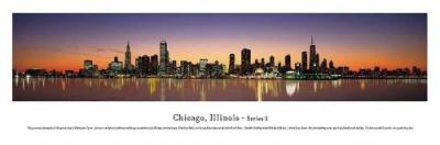 Chicago, Illinois - Series 2 art print by Christopher Gjevre