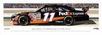 Denny Hamlin No.11 art print by Christopher Gjevre