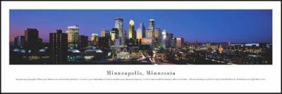 Minneapolis, Minnesota - Series 1 art print by Christopher Gjevre