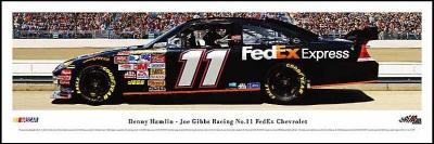 No.11 Denny Hamlin art print by Christopher Gjevre