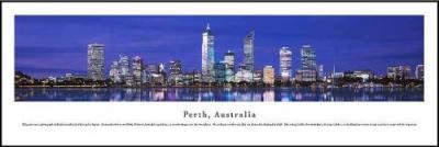 Perth, Australia art print by Christopher Gjevre