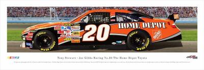 Tony Stewart No.20 art print by Christopher Gjevre
