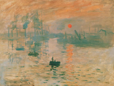 Impression, Sunrise, 1872 art print by Claude Monet