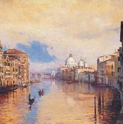 The Grand Canal art print by Curt Walters