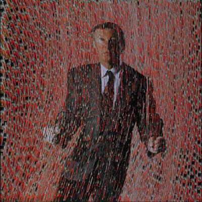 Sir Alex Ferguson art print by David Mach