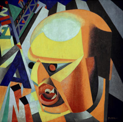 Portrait of Marinetti