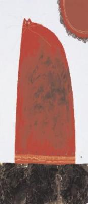 Red Cat art print by Govinder Nazran