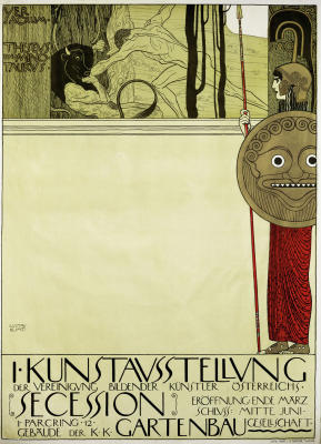 Poster for the First Exhibition after the Secession