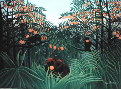 The Tropics art print by Henri Rousseau