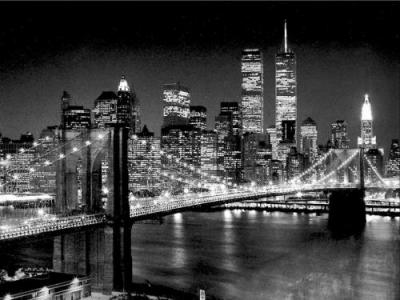 Brooklyn Bridge art print by Henri Silberman