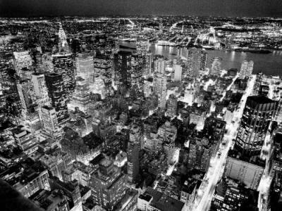 Empire State Building, East View art print by Henri Silberman