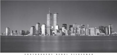 New York Skyline art print by Henri Silberman