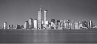 New York Skyline art print by Henri Silberman