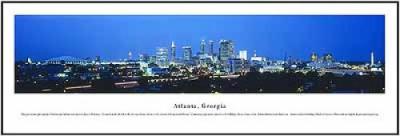 Atlanta, Georgia - Series 5 art print by James Blakeway