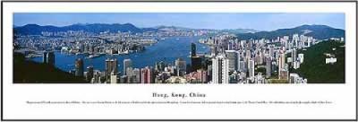 Hong Kong, China - Series 2 art print by James Blakeway