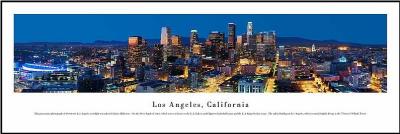 Los Angeles, California art print by James Blakeway