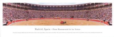 Madrid, Spain - Plaza Monumental de las Ventas art print by James Blakeway