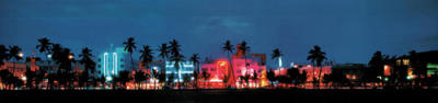 Miami Beach, Florida art print by James Blakeway
