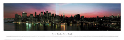 New York, Tribute in Light art print by James Blakeway
