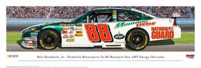 No.88 Dale Earnhardt, Jr. AMP art print by James Blakeway