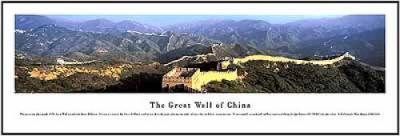 The Great Wall, China art print by James Blakeway