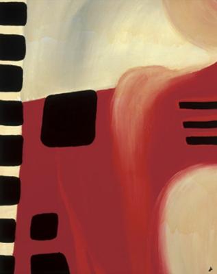 Circus I art print by Jo Clouden