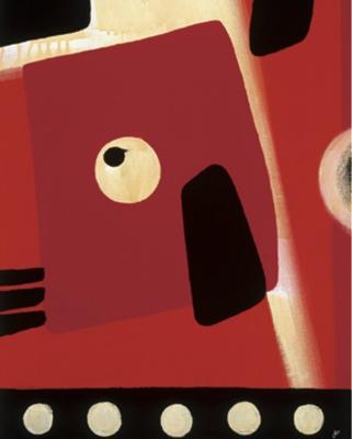 Circus II art print by Jo Clouden