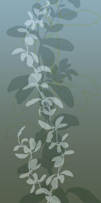 Ascending Vine I art print by Loka