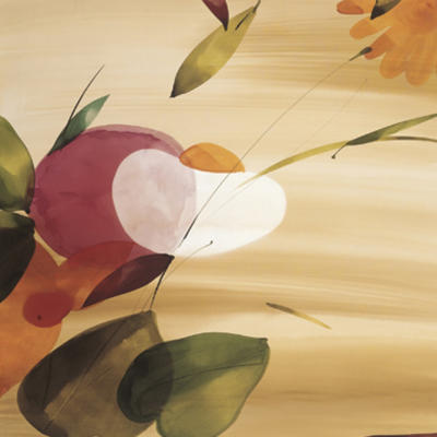 Floral Inspiration I art print by Lola Abell�n