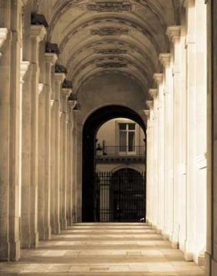 Passage Marly art print by Marina Drasnin Gilboa